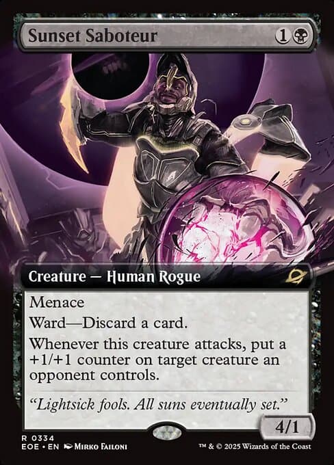 Sunset Saboteur from Edge of Eternities (Rare)