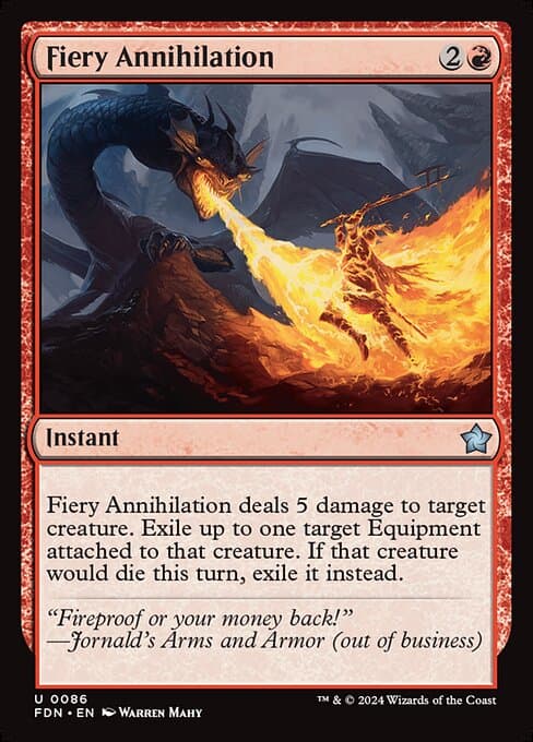 Fiery Annihilation (Uncommon)