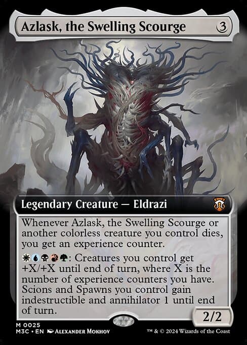 Azlask, the Swelling Scourge from Modern Horizons 3 Commander (Mythic)