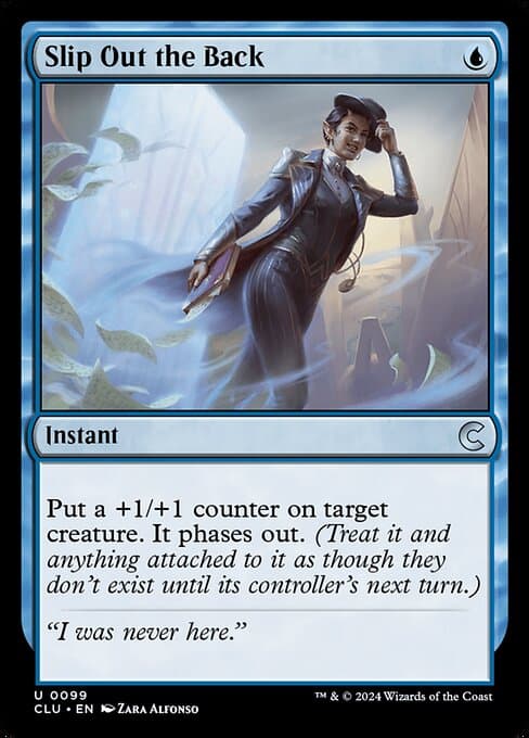 Slip Out the Back from Ravnica: Clue Edition (Uncommon)