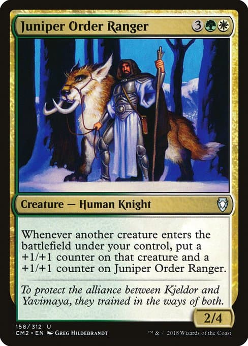 Juniper Order Ranger from Commander Anthology Volume II (Uncommon)