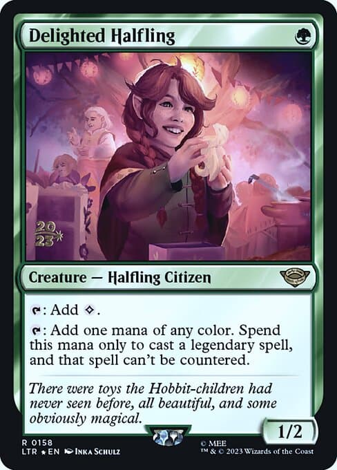 Delighted Halfling (Rare)