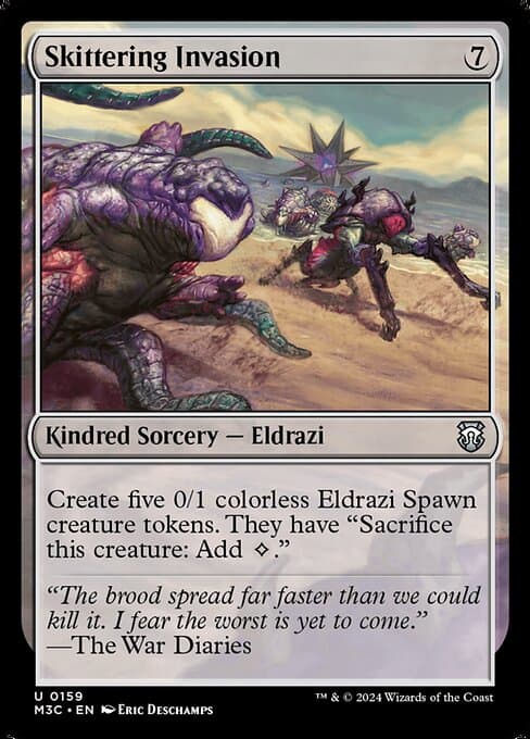 Skittering Invasion from Modern Horizons 3 Commander (Uncommon)