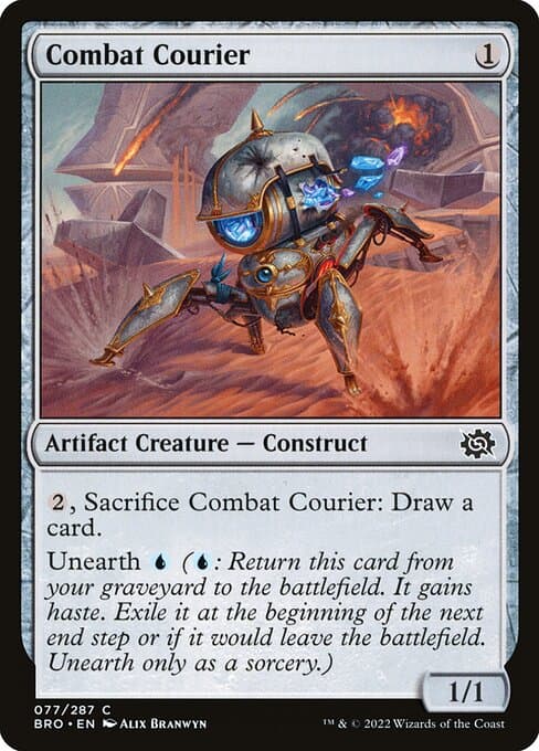 Combat Courier from The Brothers' War (Common)