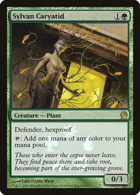 Sylvan Caryatid from Theros Promos (Rare)