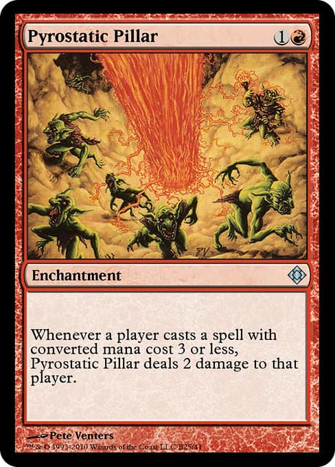 Pyrostatic Pillar from Magic Online Theme Decks (Uncommon)