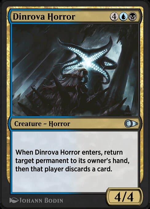 Dinrova Horror from Pioneer Masters (Uncommon)