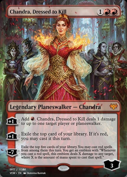 Chandra, Dressed to Kill from Magic Online Promos (Mythic)