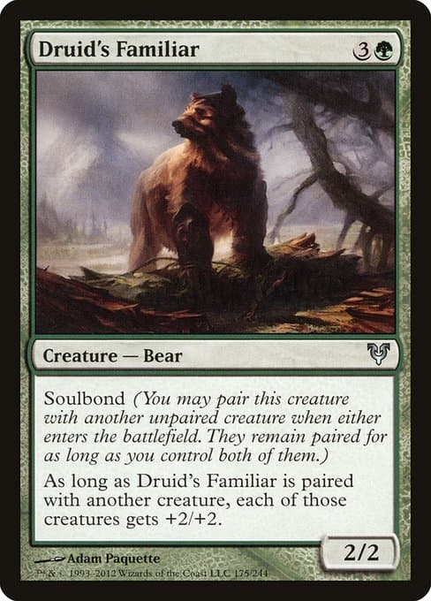 Druid's Familiar from Avacyn Restored (Uncommon)