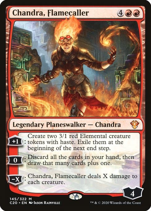 Chandra, Flamecaller from Commander 2020 (Mythic)