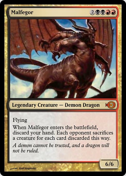 Malfegor from Magic Online Promos (Mythic)