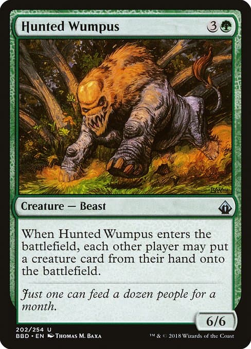Hunted Wumpus from Battlebond (Uncommon)