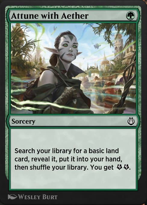 Attune with Aether from Kaladesh Remastered (Common)