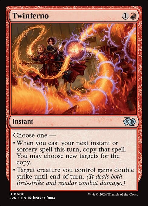 Twinferno from Foundations Jumpstart (Uncommon)