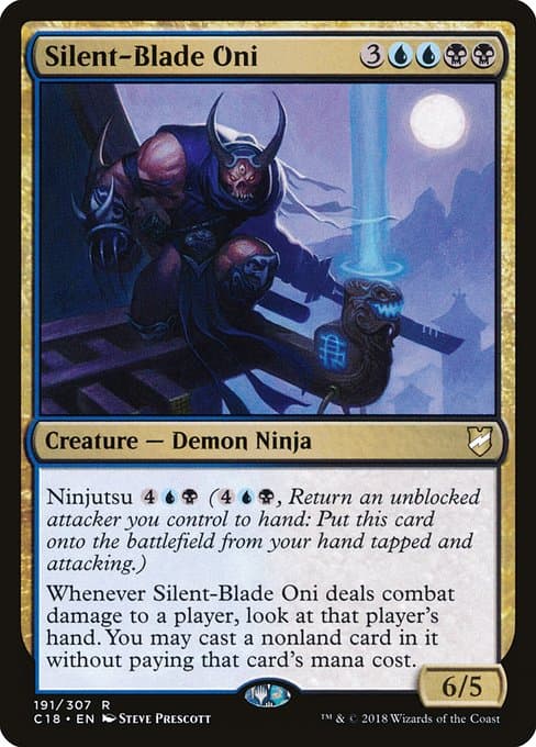 Silent-Blade Oni from Commander 2018 (Rare)
