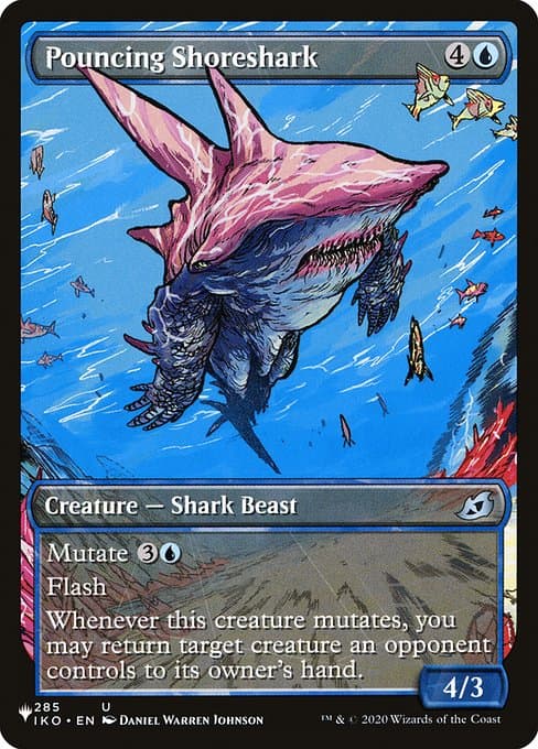 Pouncing Shoreshark from The List (Uncommon)