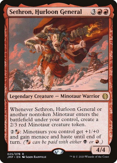 Sethron, Hurloon General from Jumpstart (Rare)