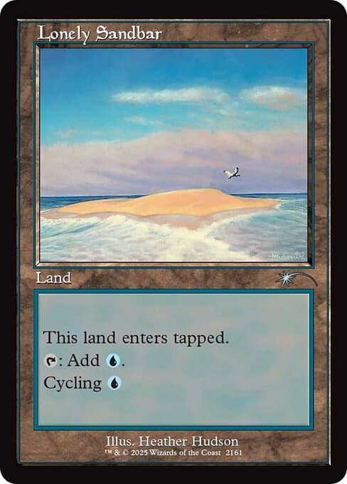 Lonely Sandbar from Secret Lair Drop (Uncommon)