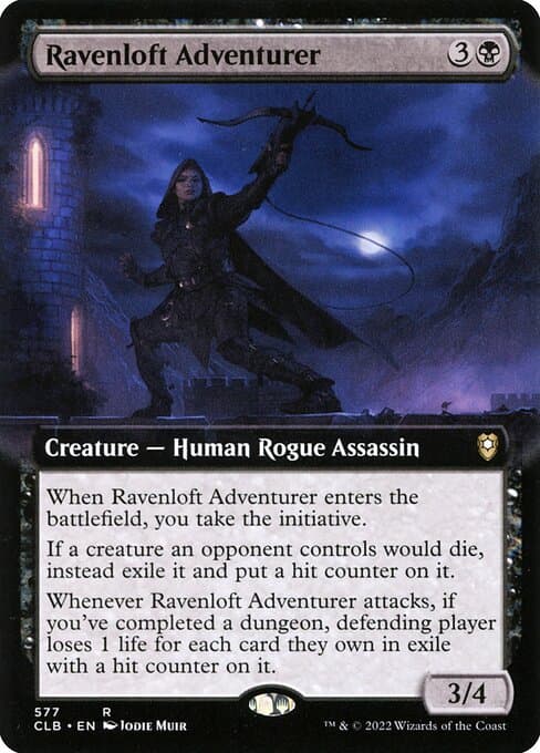 Ravenloft Adventurer from Commander Legends: Battle for Baldur's Gate (Rare)
