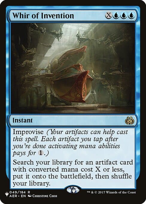 Whir of Invention from The List (Rare)