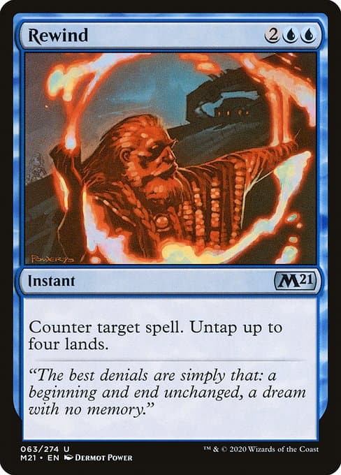 Rewind from Core Set 2021 (Uncommon)