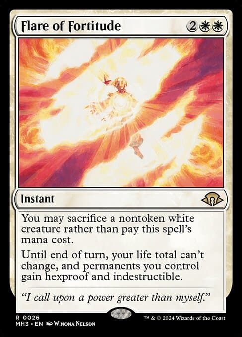 Flare of Fortitude from Modern Horizons 3 (Rare)