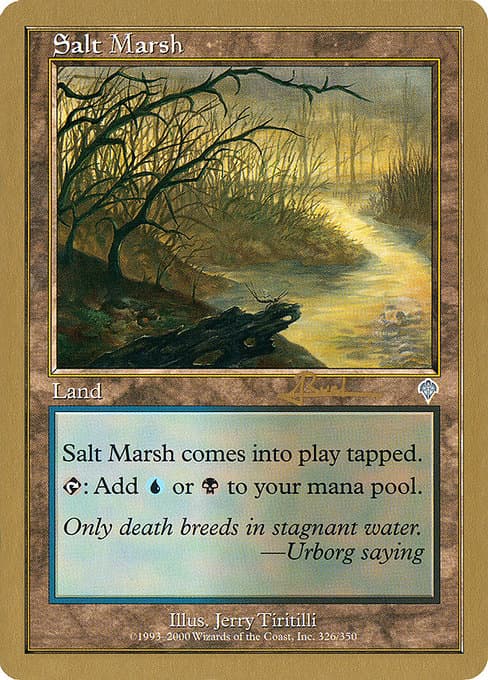 Salt Marsh from World Championship Decks 2001 (Uncommon)
