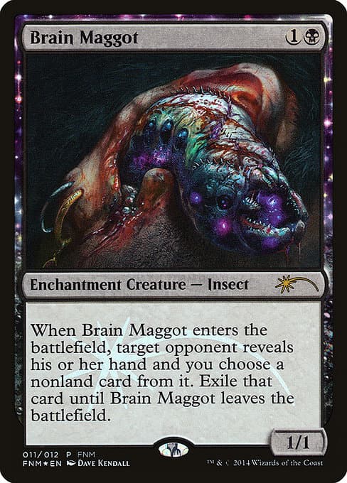 Brain Maggot from Friday Night Magic 2014 (Rare)