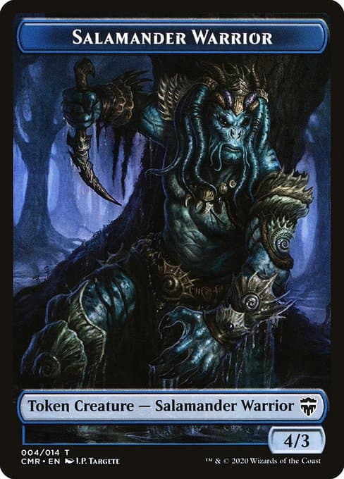 Salamander Warrior from Commander Legends Tokens (Common)