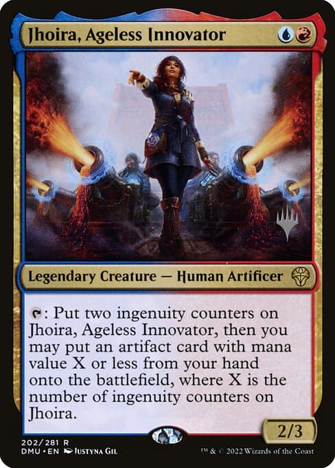 Jhoira, Ageless Innovator from Dominaria United Promos (Rare)