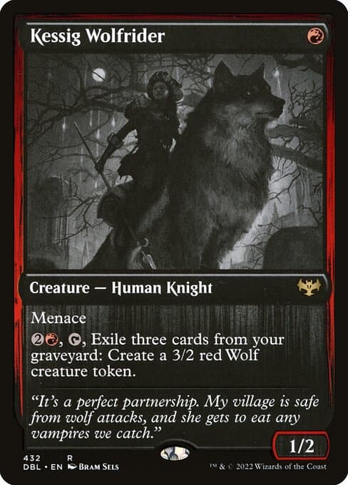 Kessig Wolfrider from Innistrad: Double Feature (Rare)