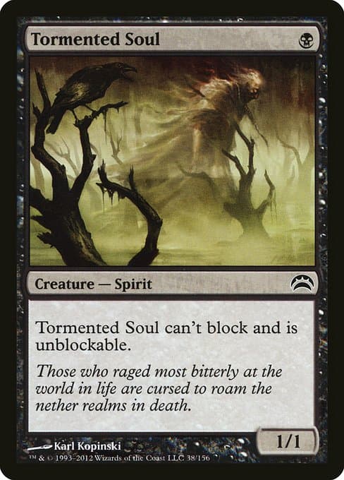Tormented Soul from Planechase 2012 (Common)