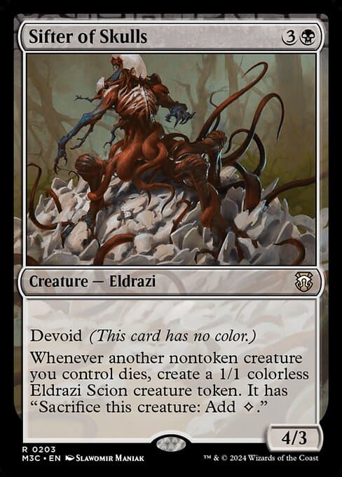 Sifter of Skulls from Modern Horizons 3 Commander (Rare)