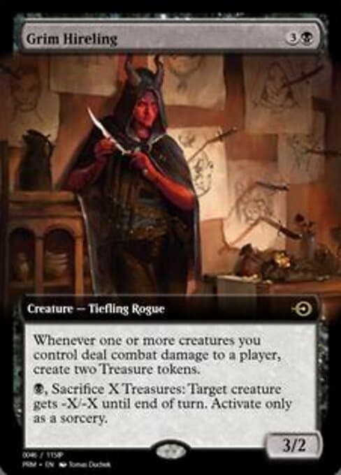 Grim Hireling from Magic Online Promos (Rare)