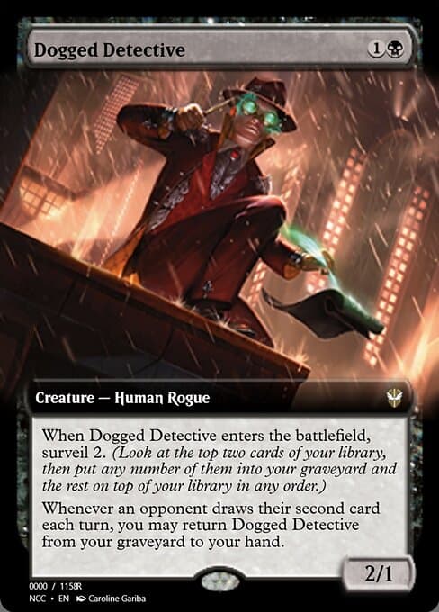 Dogged Detective from Magic Online Promos (Rare)