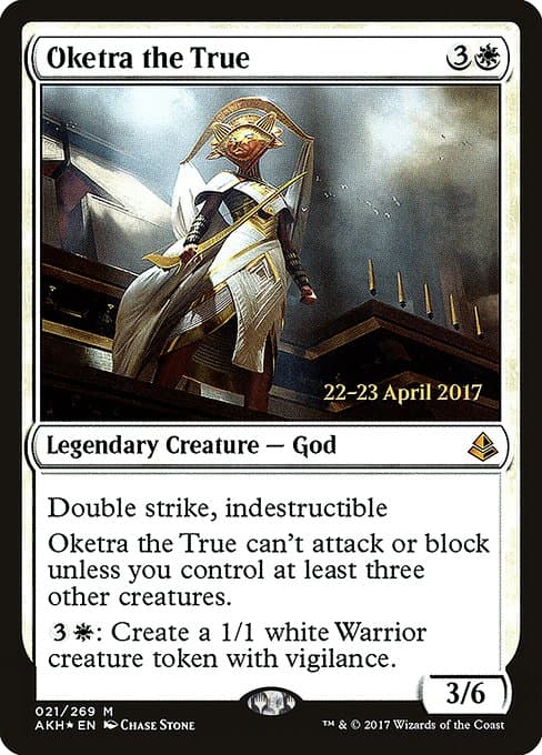 Oketra the True from Amonkhet Promos (Mythic)