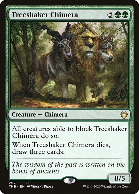 Treeshaker Chimera from Theros Beyond Death (Rare)