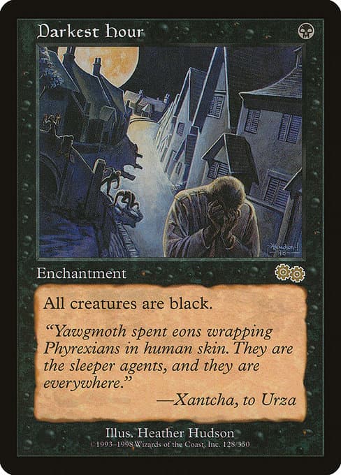 Darkest Hour from Urza's Saga (Rare)
