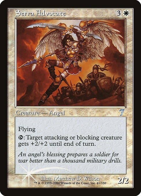 Serra Advocate from Seventh Edition (Uncommon)