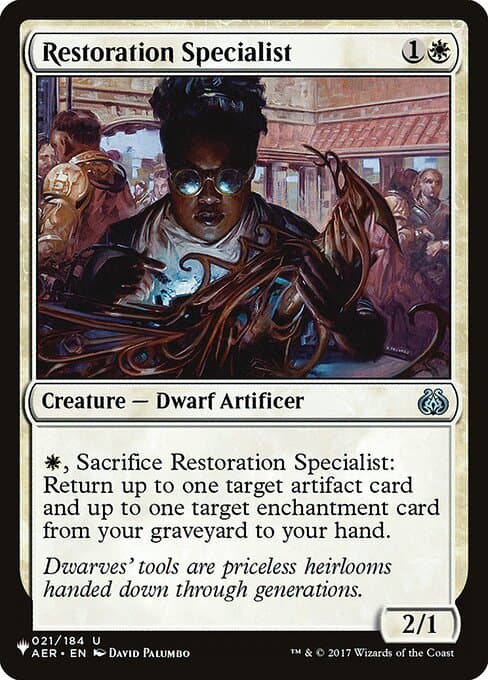 Restoration Specialist from The List (Uncommon)
