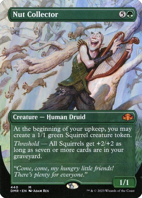 Nut Collector from Dominaria Remastered (Mythic)