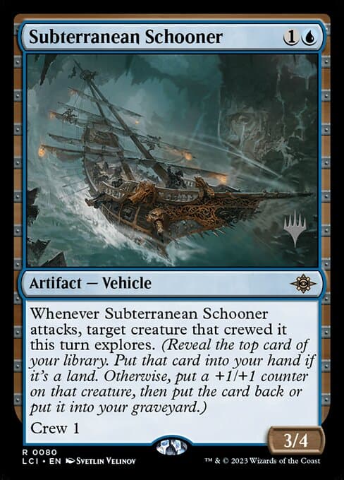 Subterranean Schooner from The Lost Caverns of Ixalan Promos (Rare)