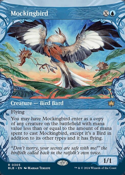 Mockingbird from Bloomburrow (Rare)