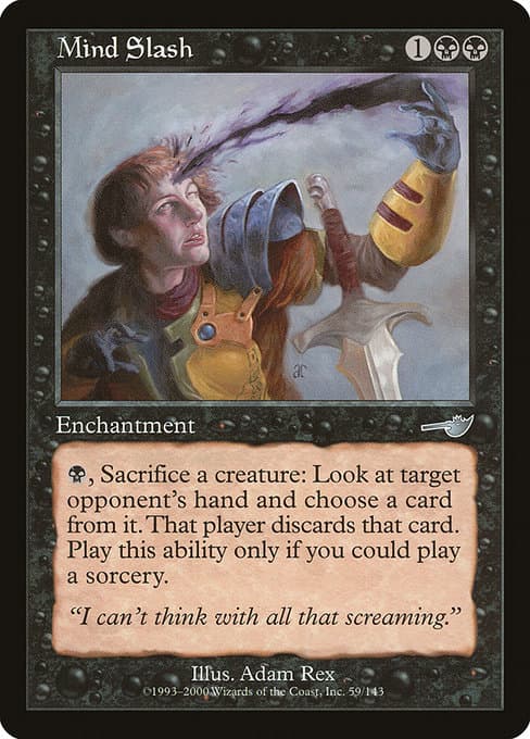 Mind Slash from Nemesis (Uncommon)
