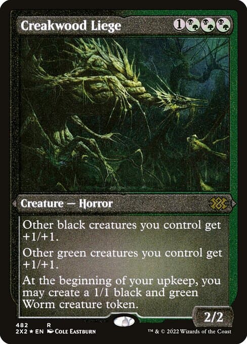 Creakwood Liege from Double Masters 2022 (Rare)
