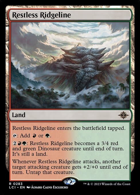 Restless Ridgeline from The Lost Caverns of Ixalan Promos (Rare)