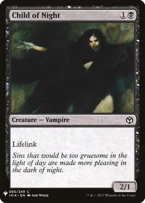Child of Night from The List (Common)