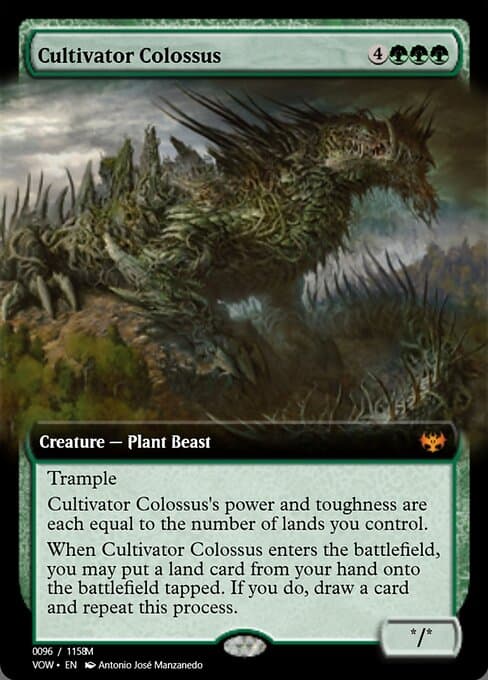 Cultivator Colossus from Magic Online Promos (Mythic)