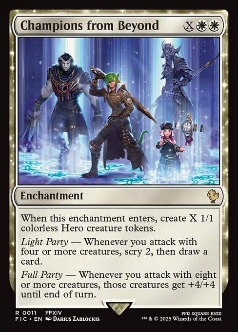 Champions from Beyond from Final Fantasy Commander (Rare)