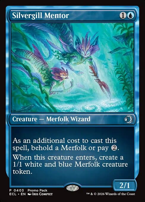Silvergill Mentor from Lorwyn Eclipsed (Uncommon)